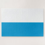 バイエルン国旗 ジグソーパズル<br><div class="desc">このデザインは、ドイツの陸地州であるバイエルン州旗を南東の角に位置させている。バイエルン州はドイツ最大の州で、陸域で分布している。バイエルン州の主要都市はミュンヘン（首都で最大の都市）、ニュールンベルク、アウグスブルク、レゲンスブルク、ヴュルツブルク、インゴルシュタット、フュルツ、エルランゲン。バイバル人は誇りを持った伝統的に彼らの文化の中で、言語、料理、建築、オクトーバーフェストなどのフェスティバルやアルパインの象徴の要素を含む。</div>