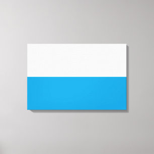 バイエルン国旗(ドイツの州) キャンバスプリント