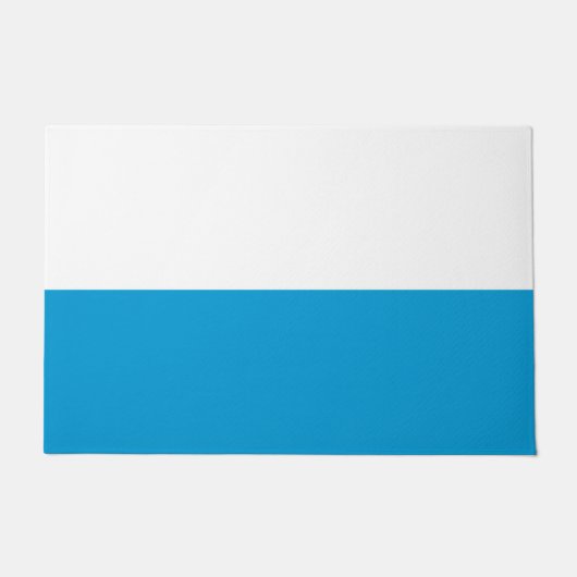 バイエルン国旗(ドイツの州) ドアマット (正面)