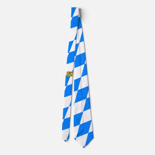 バイエルン国旗 ネクタイ (裏面)