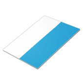 バイエルン国旗 ノートパッド (アングル)