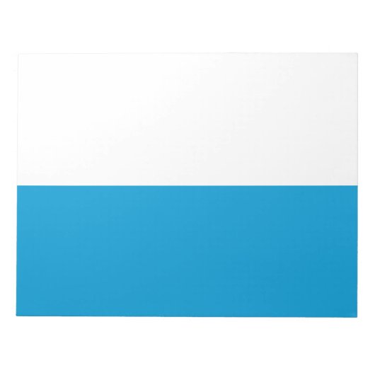 バイエルン国旗 ノートパッド (正面)