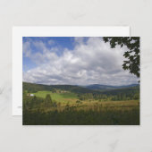 バイエルン地方の森のポストカード ポストカード (正面/裏面)