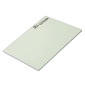 バイエルン学歴のある灰色の白 ノートパッド (アングル)