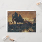 バイエルン州の農村風景（ドイツ） カード (正面/裏面インサイチュ)