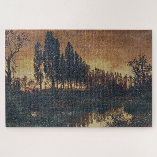 バイエルン州の農村風景（ドイツ） ジグソーパズル (横)