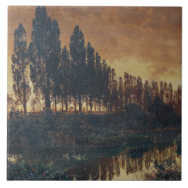 バイエルン州の農村風景（ドイツ） タイル