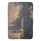 バイエルン州の農村風景（ドイツ） バスマット (正面縦)