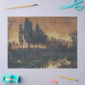 バイエルン州の農村風景（ドイツ） 薄葉紙 (クラフト)