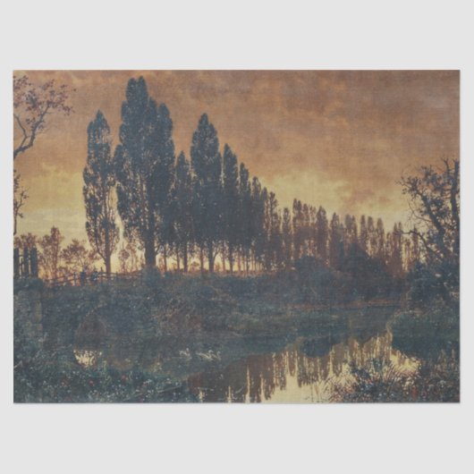 バイエルン州の農村風景（ドイツ） 薄葉紙 (正面)