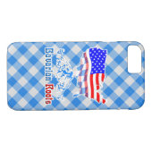 バイエルン州アメリカのルーツモバイルケース Case-Mate iPhoneケース (裏面(横))