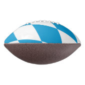 バイエルン州旗を持つアメリカンフットボール アメリカンフットボール (回転270)