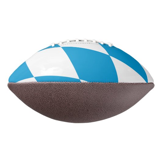 バイエルン州旗を持つアメリカンフットボール アメリカンフットボール (回転270)