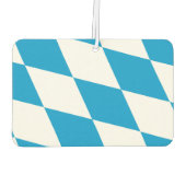 バイエルン州旗を持つカーエアーフレッシュナー カーエアーフレッシュナー (裏面)