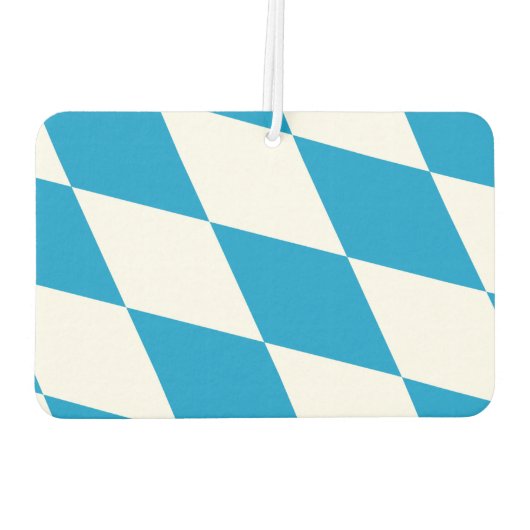 バイエルン州旗を持つカーエアーフレッシュナー カーエアーフレッシュナー (裏面)