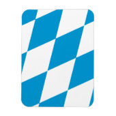 バイエルン州旗を持つフレキシブルなフォトマグネット マグネット (縦)