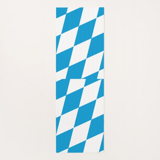 バイエルン州旗を持つヨガマット ヨガマット (裏面)