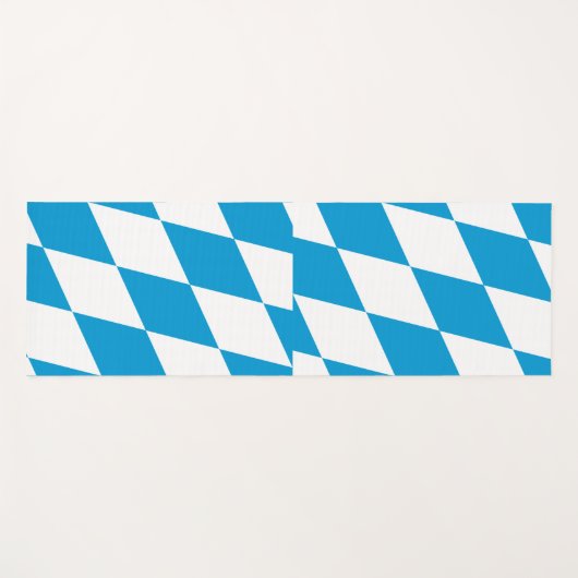 バイエルン州旗を持つヨガマット ヨガマット (正面(横))