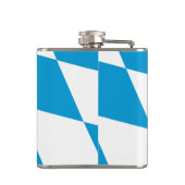 バイエルン州旗を持つ愛国的なフラスコ フラスク (裏面)