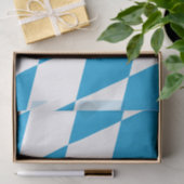 バイエルン州旗を持つ愛国的ティッシュペーパー 薄葉紙 (ギフト)