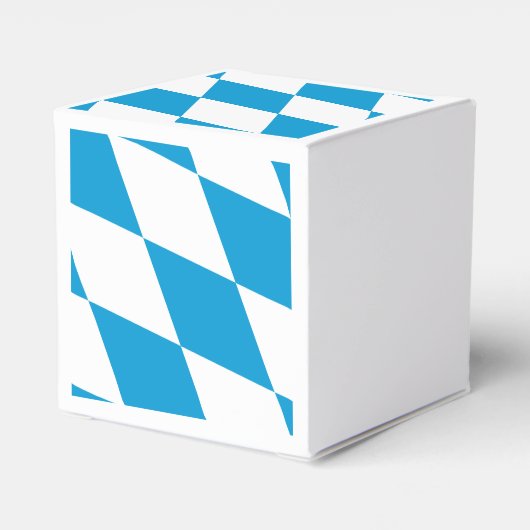 バイエルン州旗を掲げる愛国的優遇箱 フェイバーボックス (裏面サイド)