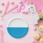 バイエルン州旗紙プレート ペーパープレート (パーティー)