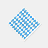 バイエルン幾何学パターンオクトーバーフェスト スタンダードカクテルナプキン (角)