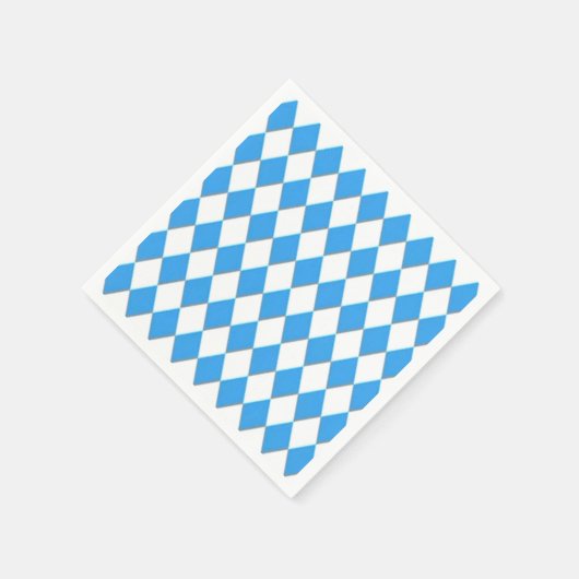 バイエルン幾何学パターンオクトーバーフェスト スタンダードカクテルナプキン (角)