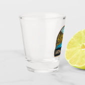 バイエルン森林国立公園ドイツヴィンテージ ショットグラス (左)