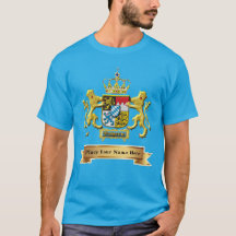 バイエルン紋章パーソナライズTシャツ
