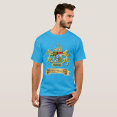 バイエルン紋章パーソナライズTシャツ Tシャツ (正面フル)