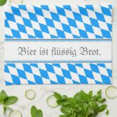 バイエルン語 キッチンタオル (折り畳み)