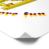 バイエルン・アームズとオクテ素晴らしンバーフェスト ポスター (角)