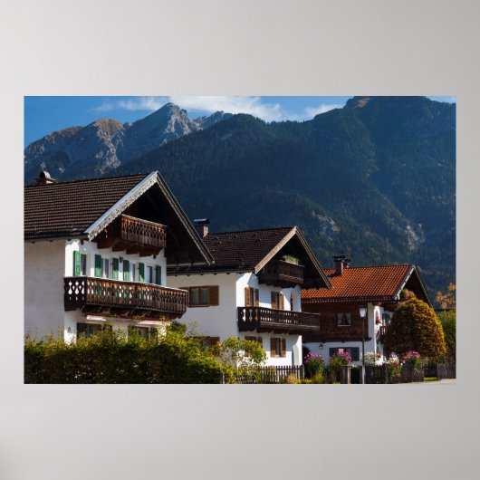 バイエルン・グラフィト建物 ポスター (正面)