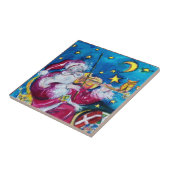 バイオインスパイアリングのサンタ・クリスマス タイル (側面)