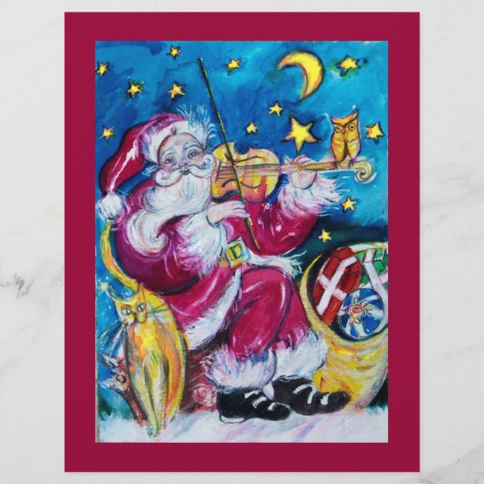 バイオインスパイアリングのサンタ・クリスマス チラシ (正面)