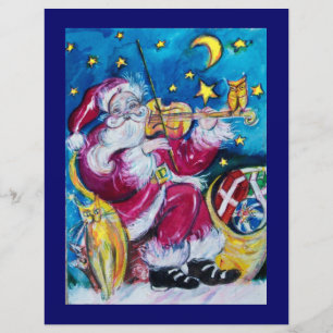 バイオインスパイアリングのサンタ・ブルー・クリスマス チラシ