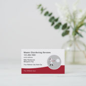 バイオウイルス浄化サービス名刺 名刺 (スタンド正面)