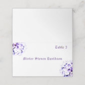 バイオエレガントレット折り座席表 プレイスカード (外部開封)