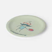 バイオエンジニアリング科学者紙プレート ペーパープレート (アングル)