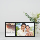 バイオクラシカルリンホワイトローズウェディングデートを保存 セーブザデート (スタンド正面)