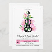 バイオクラシカルリン招待状 招待状 (正面/裏面)