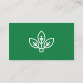 バイオテクノロジーのロゴ |エンジニア 名刺 (裏面)