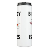 バイオテクノロジーは私の遺伝子のDNA複製ユーモアにある タンブラー (裏面)