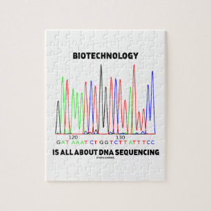 バイオテクノロジーはDNA配列決定に関するものだ ジグソーパズル