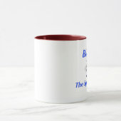 バイオテクノロジー。 生命のスプライス。 (白い背景) マグカップ (中央)