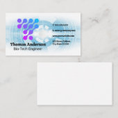 バイオテックモダンロゴ | 技術者 名刺 (正面/裏面)