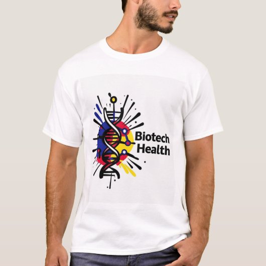 バイオテック健康DNA Tシャツ (正面)