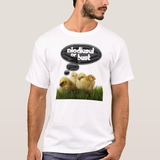 バイオディーゼルまたはバストのTシャツ Tシャツ (正面)