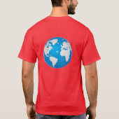 バイオディーゼル: 必要な戦争無し Tシャツ (裏面)